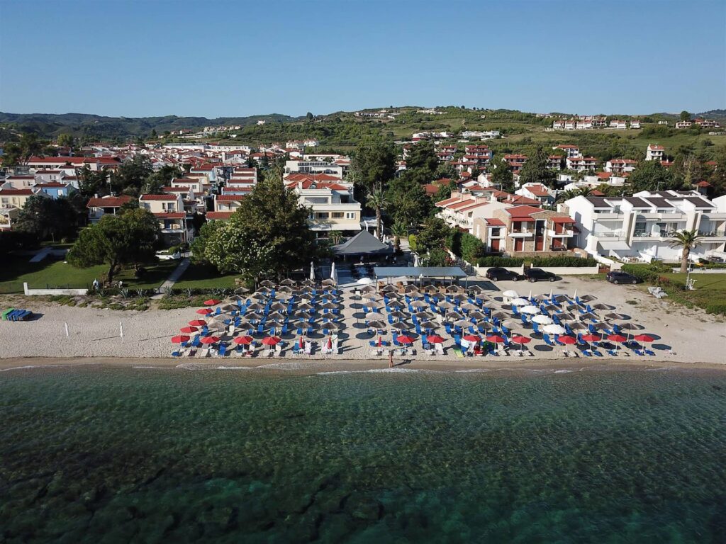 Naias beach hotel - Η παραλία